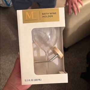 Modern Expressions Bath Wine Holder